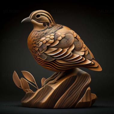 3D model quail (STL)